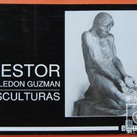 Portada del libro "Néstor Zeledón Guzmán. Esculturas" por Zeledón Guzmán, Néstor
