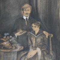 Retrato de los abuelos por Zeledón Guzmán, Néstor