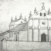 Iglesia vieja de Nicoya por Zúñiga, Francisco